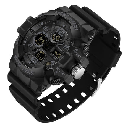 Rugged Water Resistant Outdoor Digital Watch