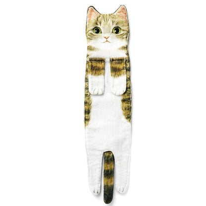 Cute Cat Summer Beach Towel
