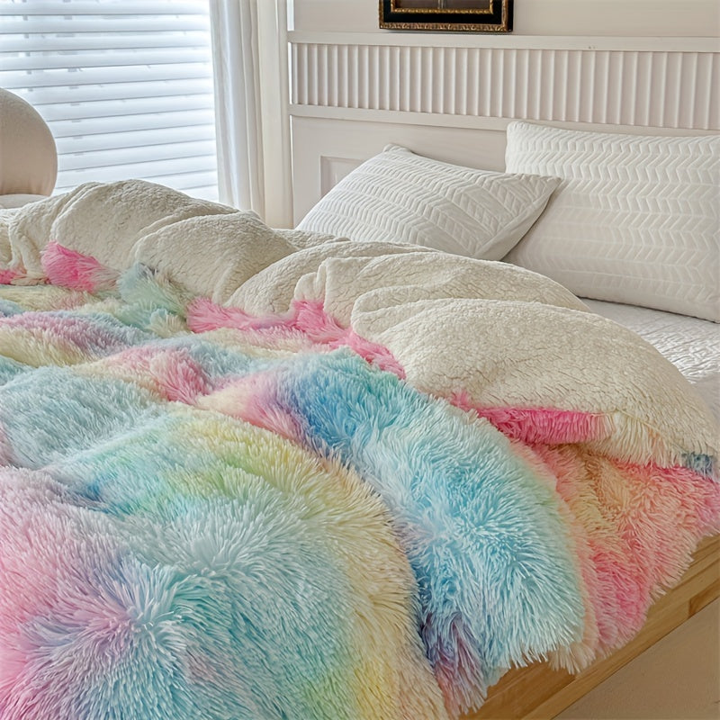 Cozy Faux Fur Warm Throw Blanket
