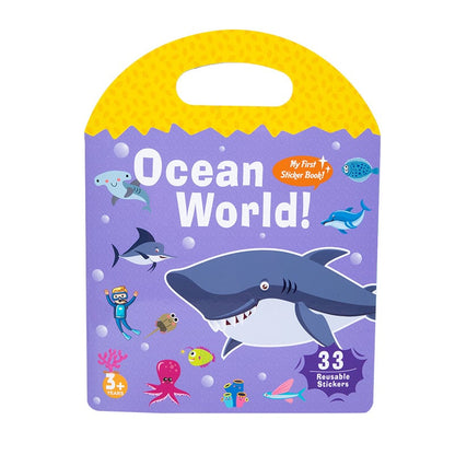Colorful Activity Sticker Book for Children