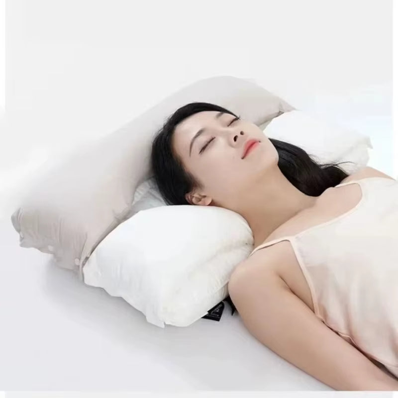 Soft Ergonomic Memory Foam Pillow - Luxicro