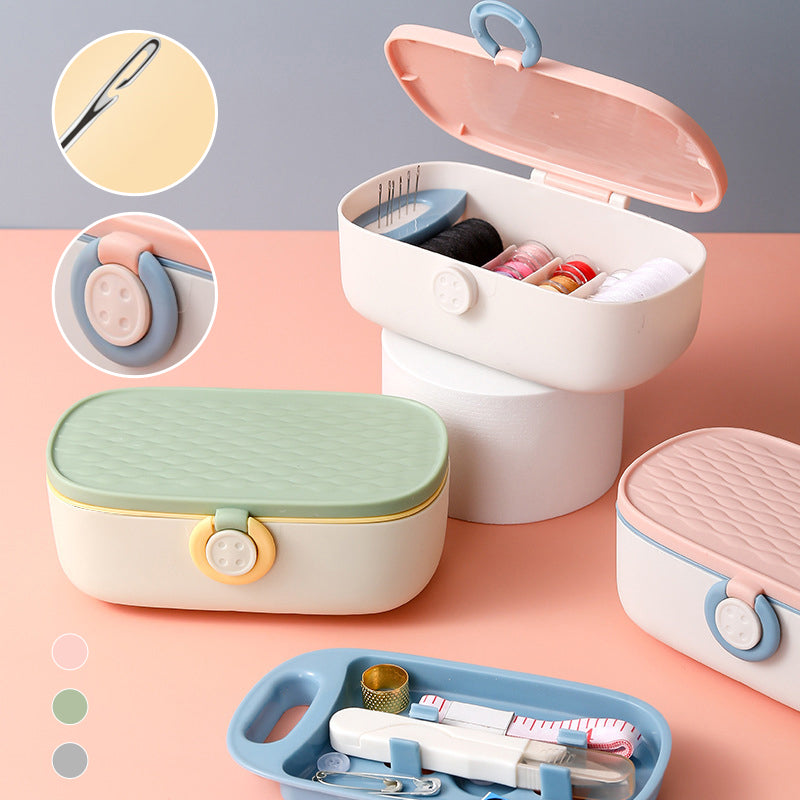 Portable Sewing Kit for Easy Clothing Repair
