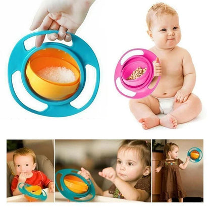 Easy Eat Spill Proof Rotating Bowl