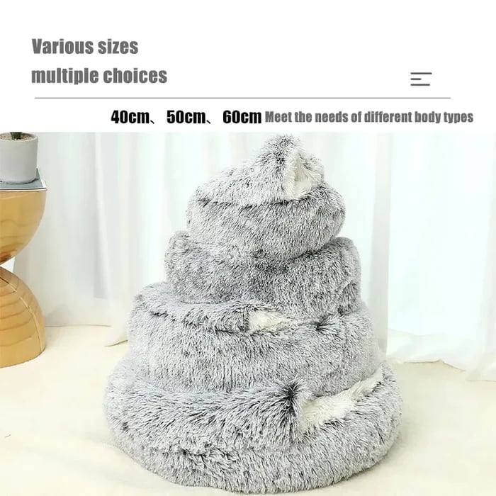Cozy Pet Bed for Calm Comfort