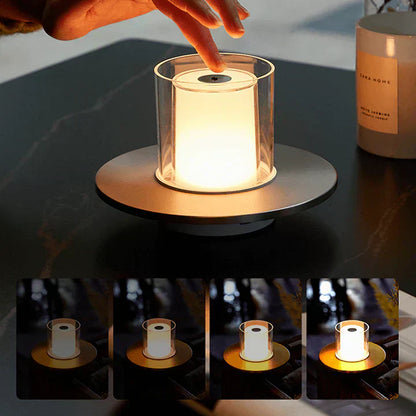 Bright Glow Contemporary LED Table Lamp