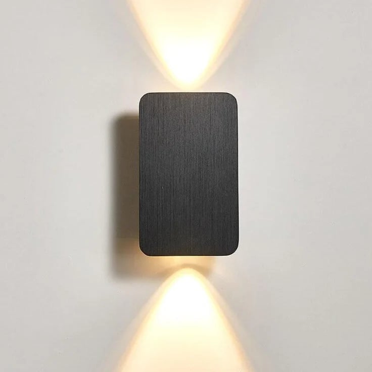 Slim LED Wall Sconce – Contemporary Indoor/Outdoor Light