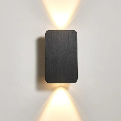 Slim LED Wall Sconce – Contemporary Indoor/Outdoor Light