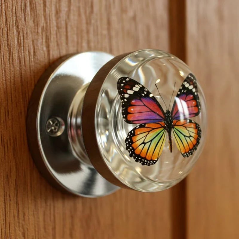 Modern LED Door Handles with Warm Light