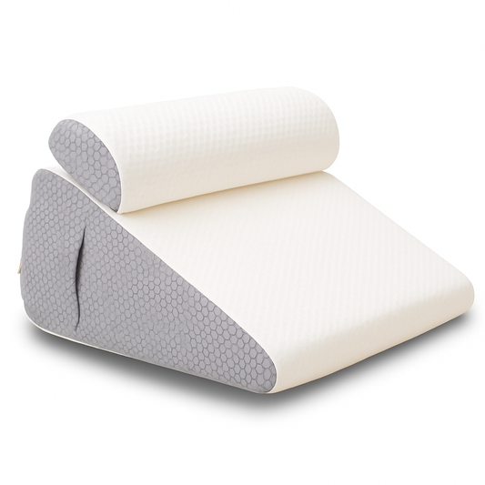 Contour Memory Foam Pillow For Improved Sleep - Luxicro