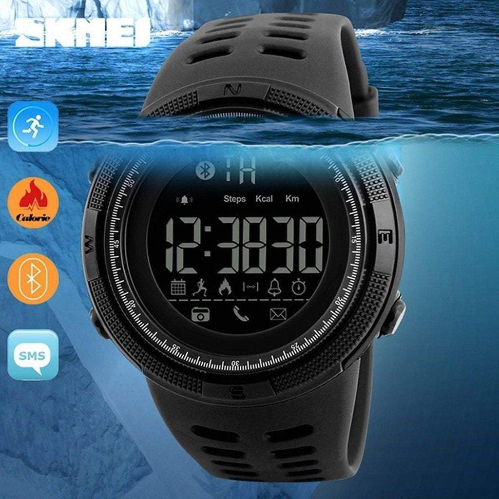 Sporty GPS Smartwatch with Heart Rate Tracker