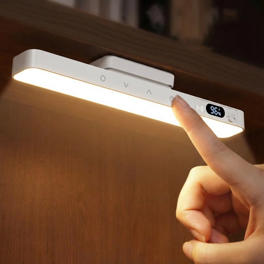 Portable LED Table Lamp - Adjustable Bright Reading Light - Luxicro