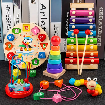Fun 5-in-1 Children's Activity Table Set - Luxicro