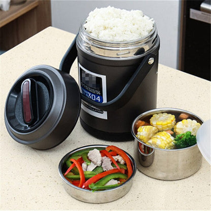 Keeps Food Hot Cold Stainless Steel Lunch Box