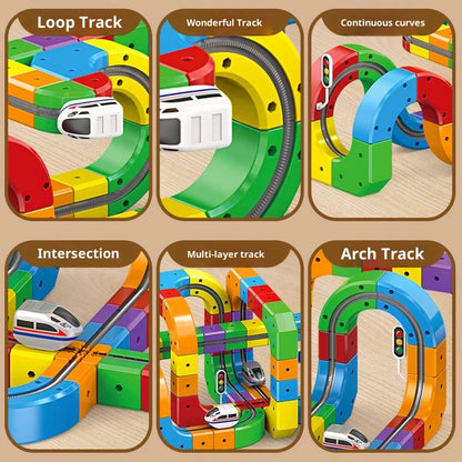 Educational Kids Learning Rail Track