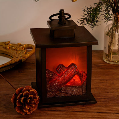 Cozy Flicker Flame Table Lamp