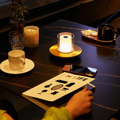 Bright Glow Contemporary LED Table Lamp