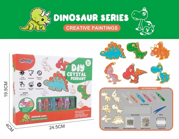 Fun Crystal Pendant Making Kit for Kids