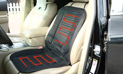 Cozy Heated Car Seat Pad with Comfort Foam