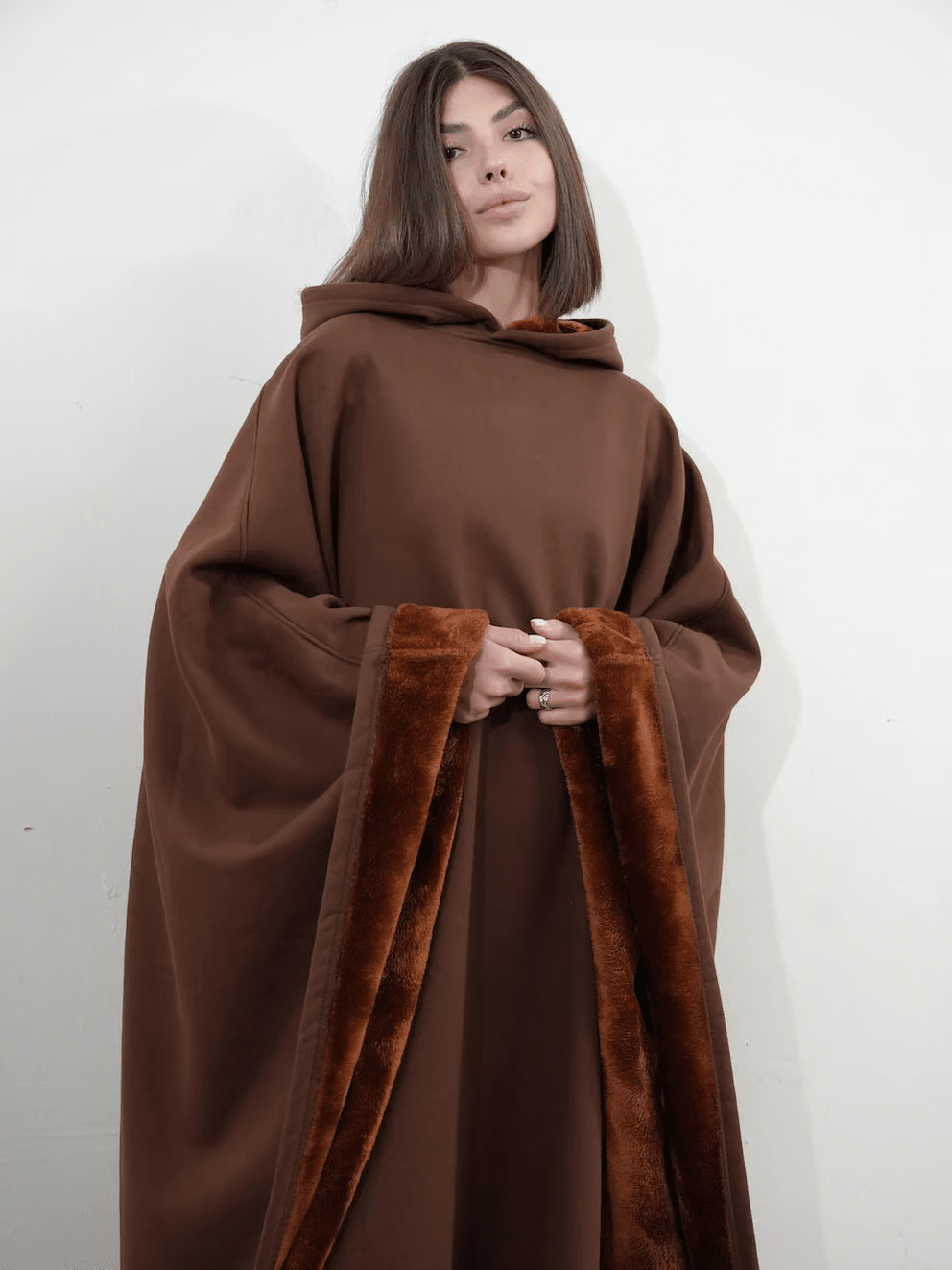 Warm Fleece Hooded Sweatshirt for Men and Women