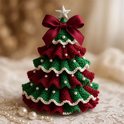 Small Handmade Xmas Tree Decorations - Luxicro