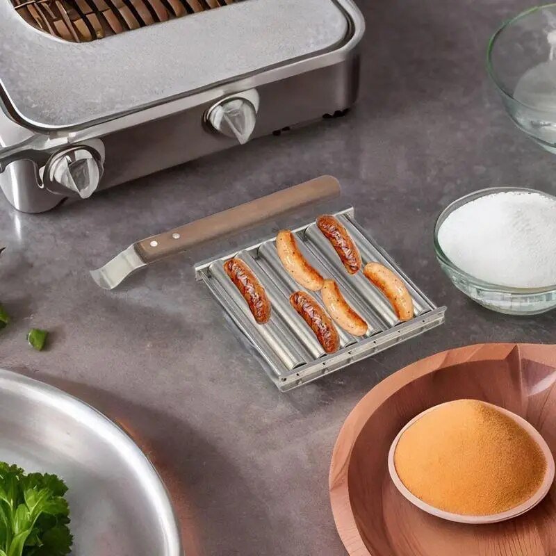 Simple BBQ Sausage Turner Set