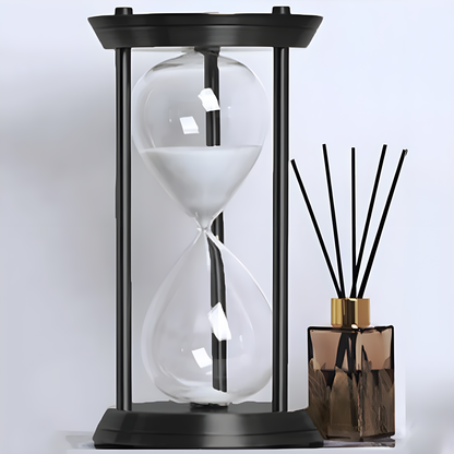Vintage Style Metal Hourglass