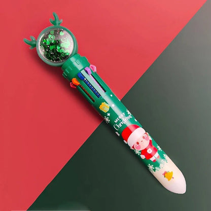 Vibrant Christmas Pens for Gift Cards