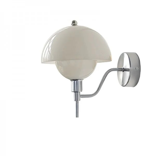 Soft Mushroom Shaped Hallway Wall Lamp With Warm Light