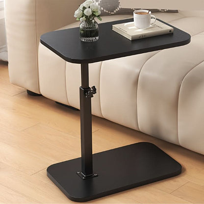 Compact Side Table - Wood and Metal Design - Luxicro
