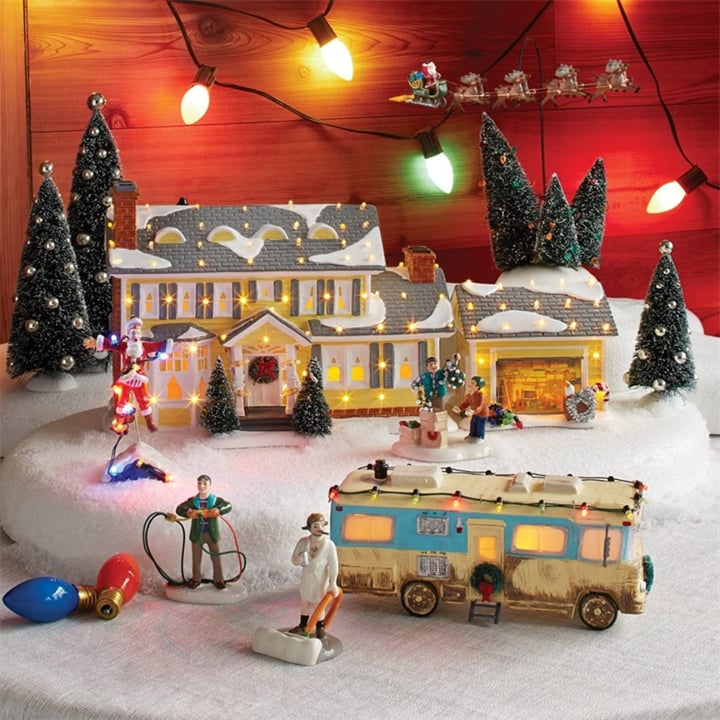Festive LED Musical Christmas House