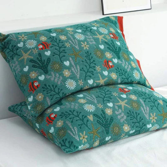 Cozy Pink Floral Pillow Covers - Luxicro