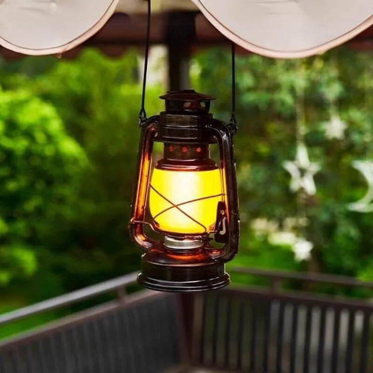 Compact LED Outdoor Lantern Waterproof Rechargeable Light