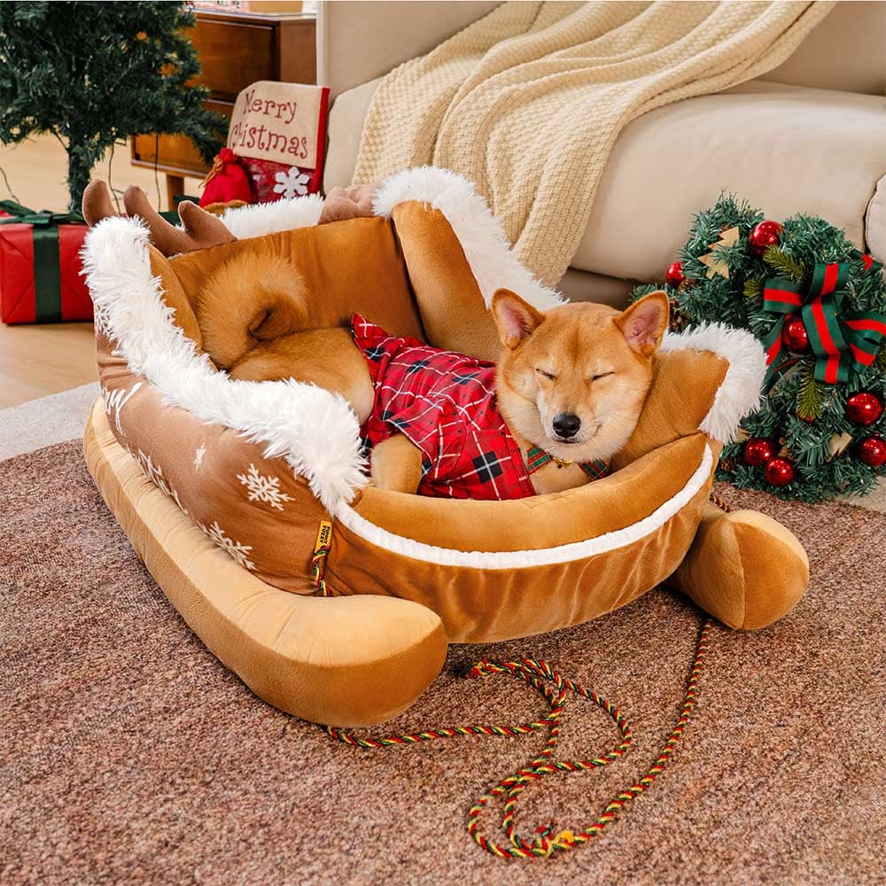 Cozy Winter Dog Bed for Cold Nights