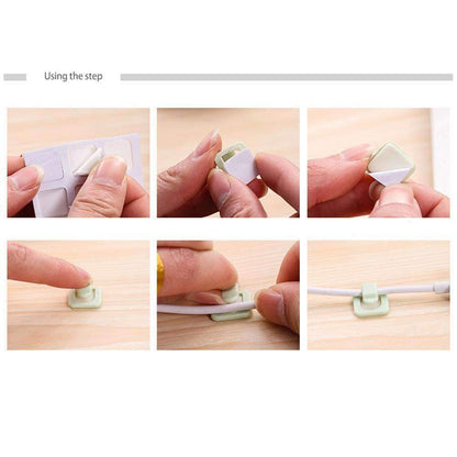Cable Management Box - Plastic Cable Ties Organizer