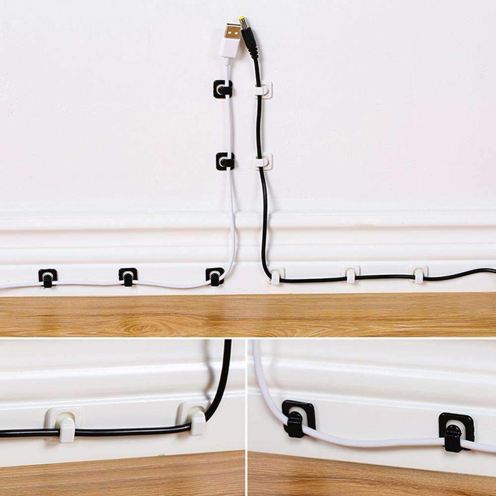 Cable Management Box - Plastic Cable Ties Organizer