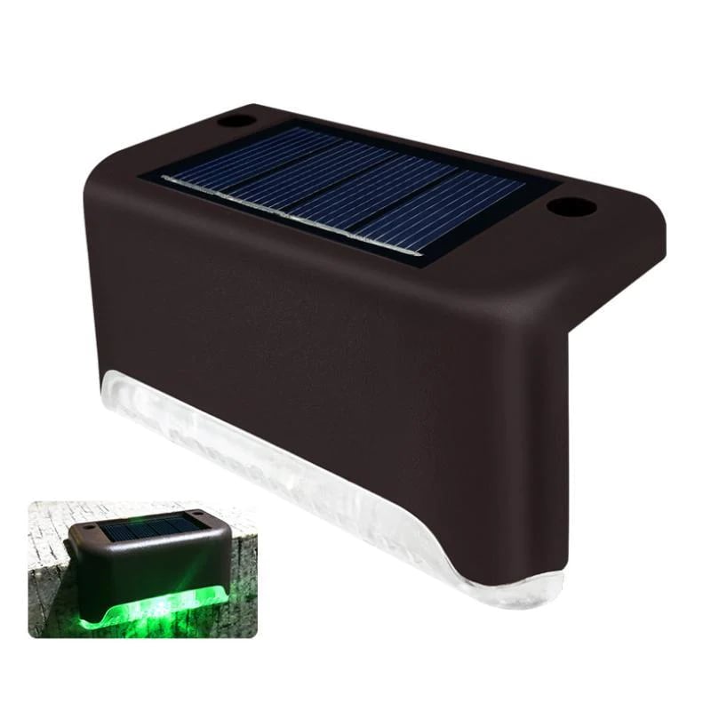 Green Solar Powered Garden Lights