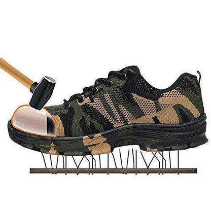 Rugged Waterproof Steel Toe Boots
