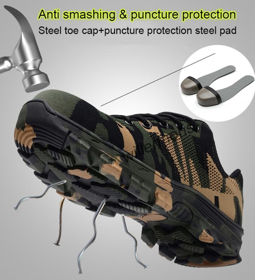 Rugged Waterproof Steel Toe Boots