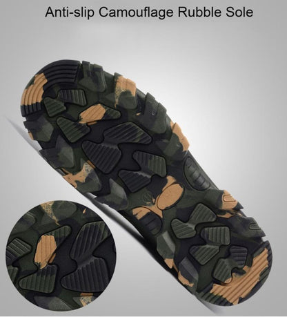 Rugged Waterproof Steel Toe Boots