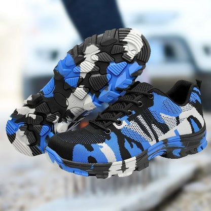 Rugged Waterproof Steel Toe Boots