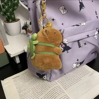 Cute Squeaky Rodent Keychain Toy