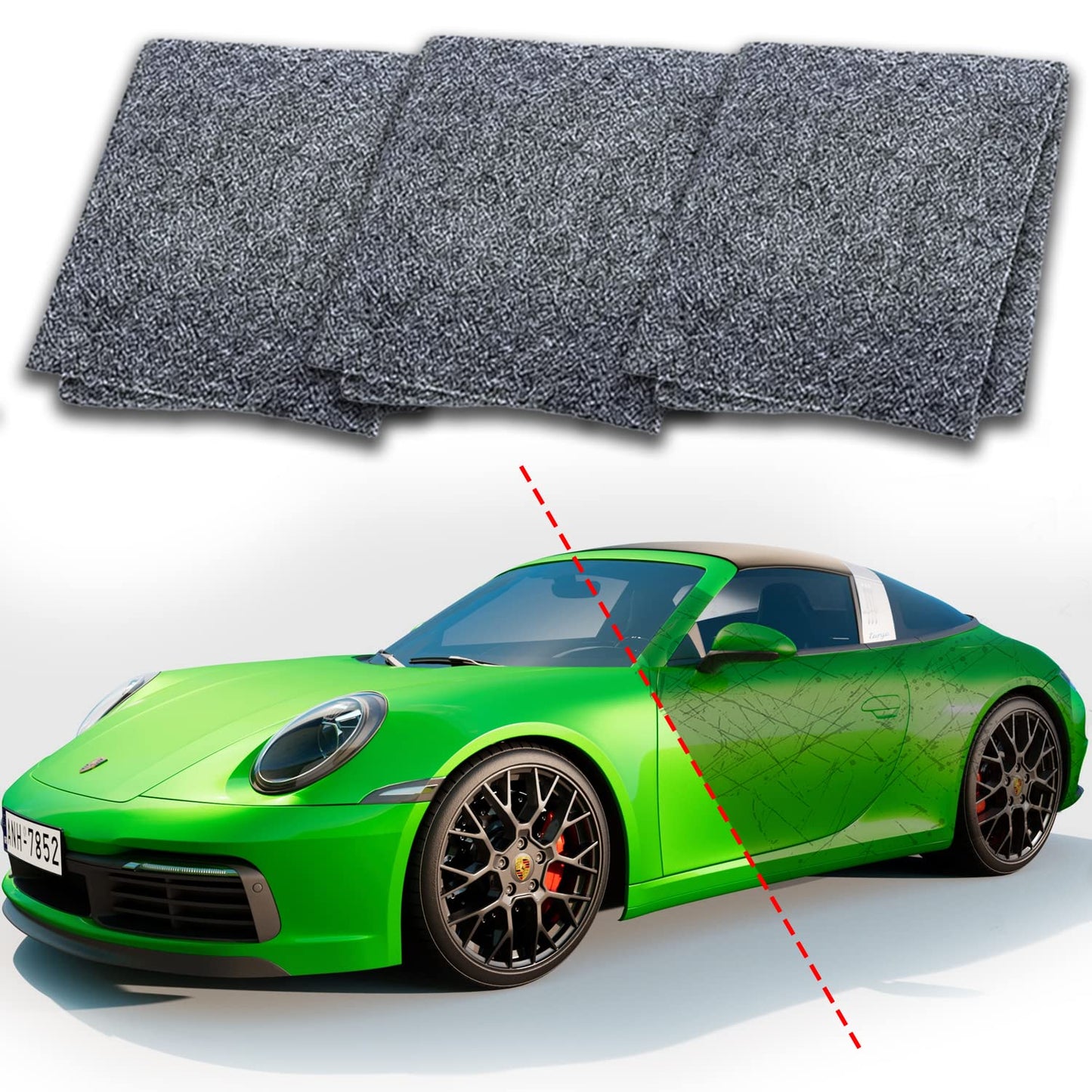 Advanced Car Scratch Repair Cloth For Metal Surfaces