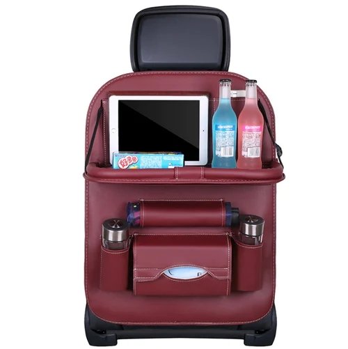 Premium Car Back Seat Storage Organizer Bag
