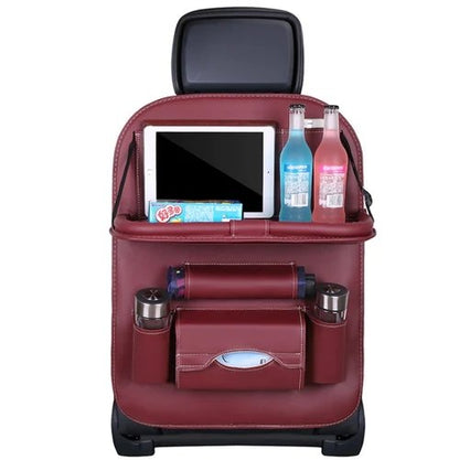 Premium Car Back Seat Storage Organizer Bag