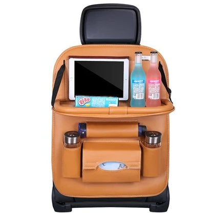 Premium Car Back Seat Storage Organizer Bag