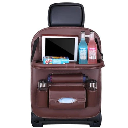 Premium Car Back Seat Storage Organizer Bag