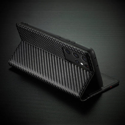 Luxury Wallet Phone Case with Card Holder and Lock