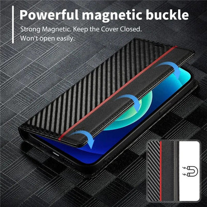 Luxury Wallet Phone Case with Card Holder and Lock - Luxicro