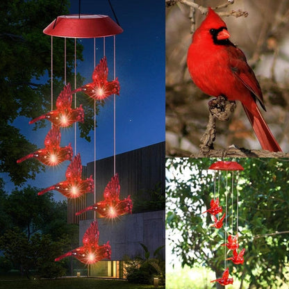 Bright Outdoor Solar Wind Chime Lamp - Luxicro