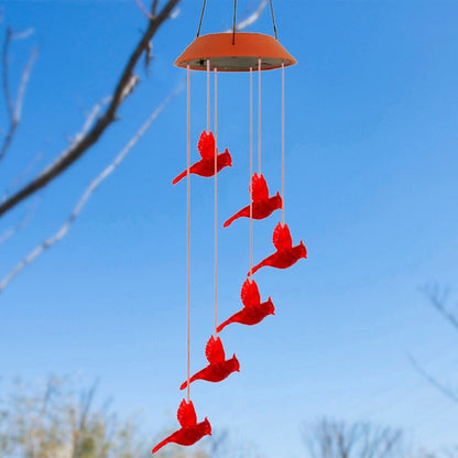 Bright Outdoor Solar Wind Chime Lamp